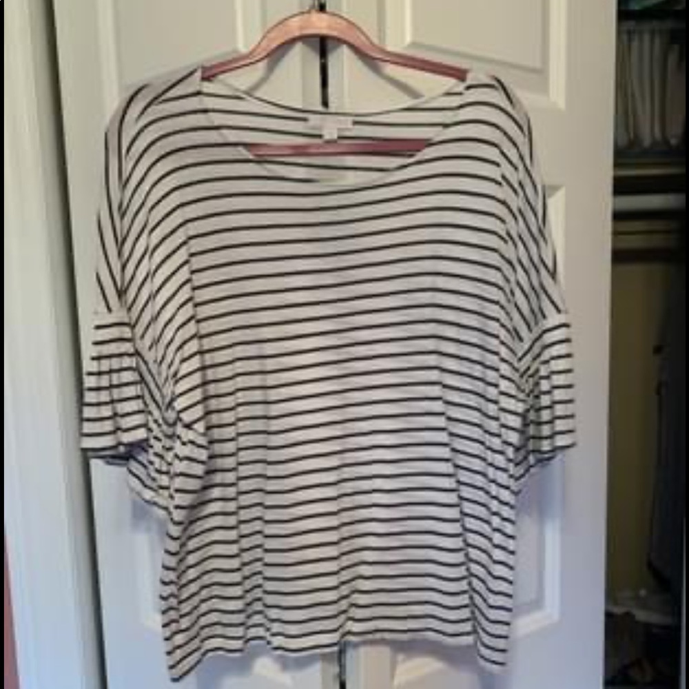 14th & Union Striped Blouse